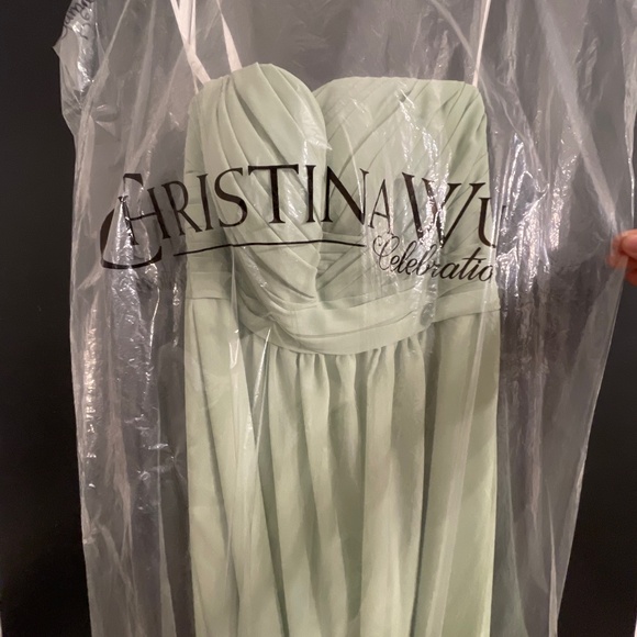 Sage Green Bridesmaid Dress - Picture 1 of 2